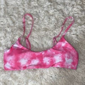 tie dye bikini top